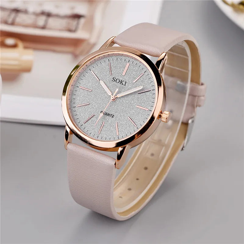 Ladies Fashion Watch New Simple Casual Women&